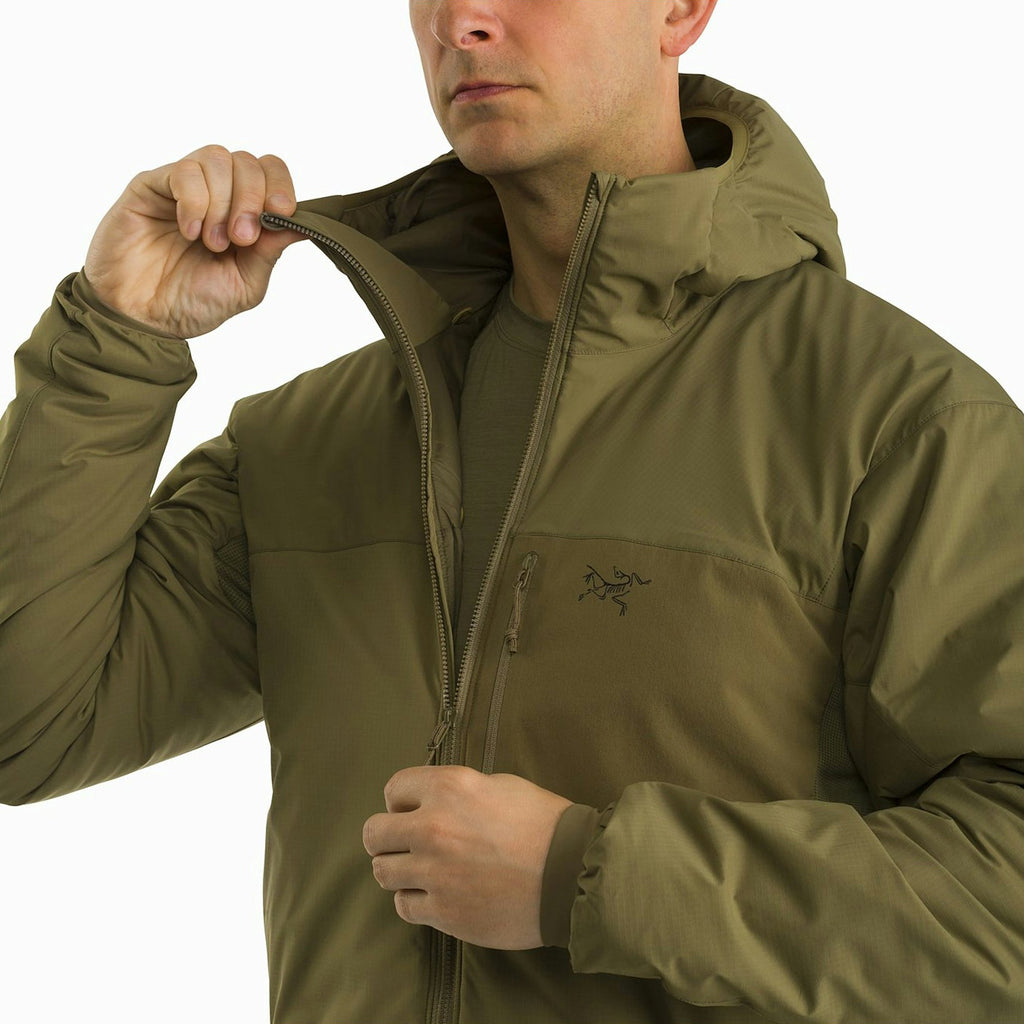 Arc'teryx LEAF Atom LT Hoody Gen 2.1 Men's: Cold Weather Mid-Layer with No Slip Zip