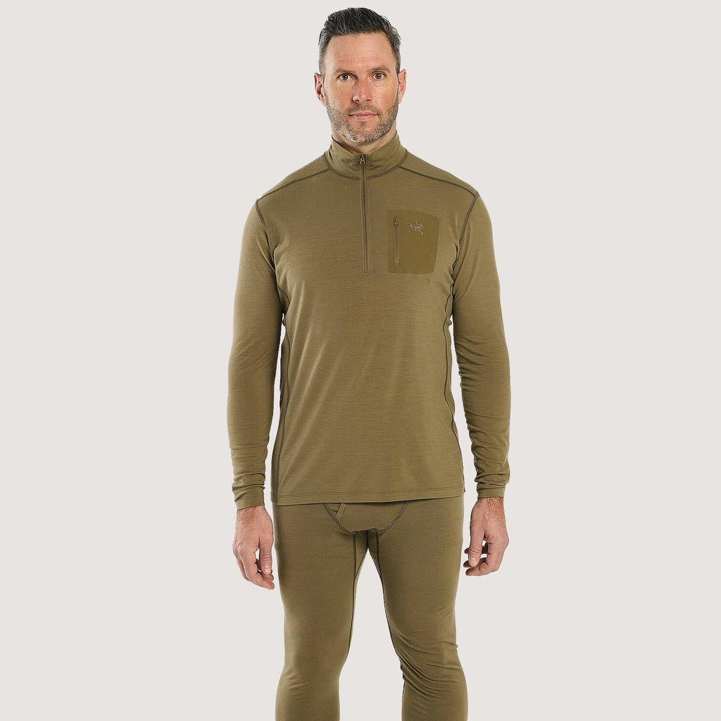 Arc'teryx LEAF Cold WX Zip Neck AR - Wool Men's - Base Layer
