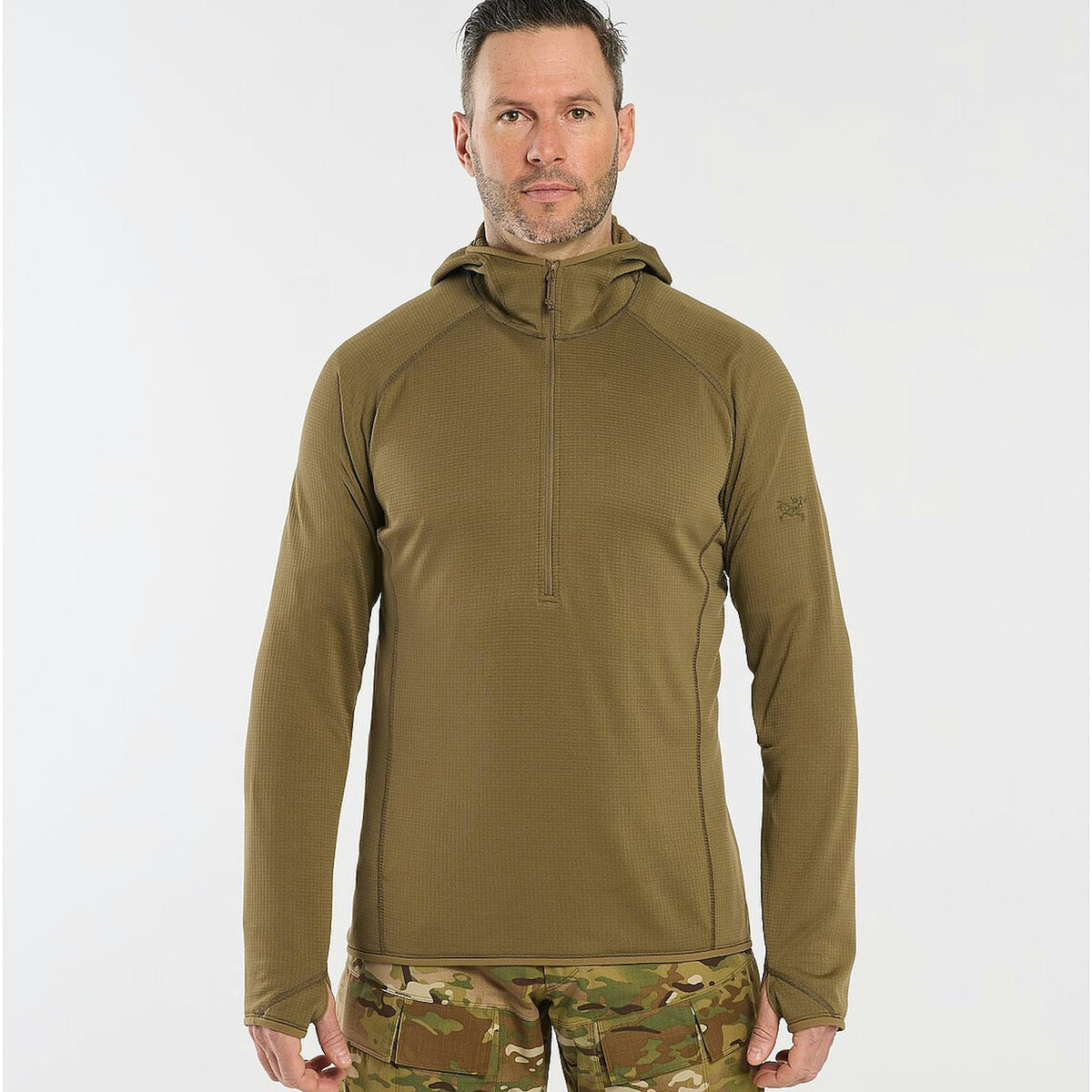 Arc'teryx LEAF Delta AR 1/2 Zip Neck Hoody Men's - Mid Layer