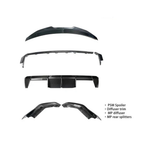 Full Dry Carbon Fiber Rear Diffuser Kit for BMW G80 M3 G82 G83 M4