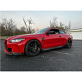 M Performance Style Gloss Black Side Skirt Extensions for BMW G80 M3 G82 G83 M4 Description