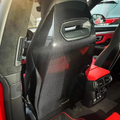 Dry Carbon Fiber Rear Back Seat Cover for Lamborghini Urus
