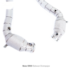 High Flow Catted T304 Stainless Downpipe for Mercedes Benz G500 W463A 4.0T
