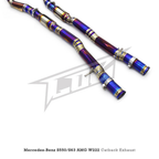 Titanium Valved Catback Exhaust System for Mercedes Benz S550 S500 S63 AMG W222 4.7T 5.5T