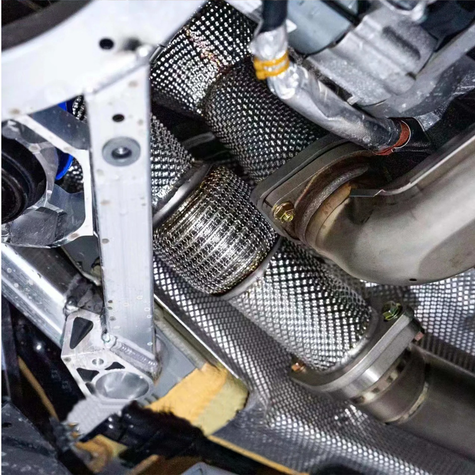 58 Catless Downpipes Heatshield for BMW G8X G80 G82 G83 M3 M4 G87 M2