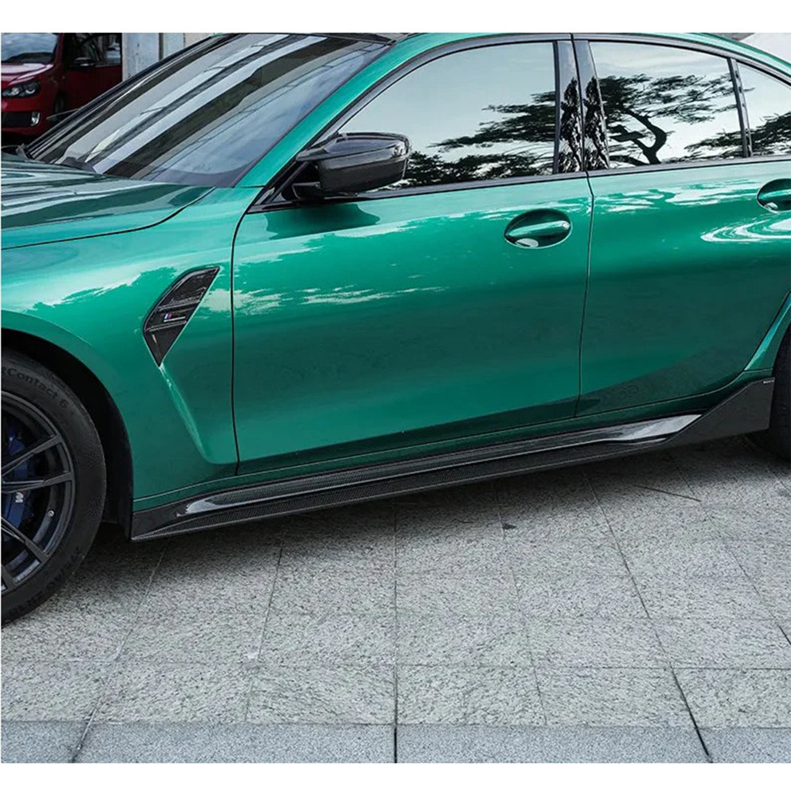 Prepreg Carbon Fiber PT Style Side Skirts for BMW G80 M3 G82 G83 M4