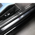Carbon Fiber Door Sill Covers for BMW G87 M2 G42 2 Series