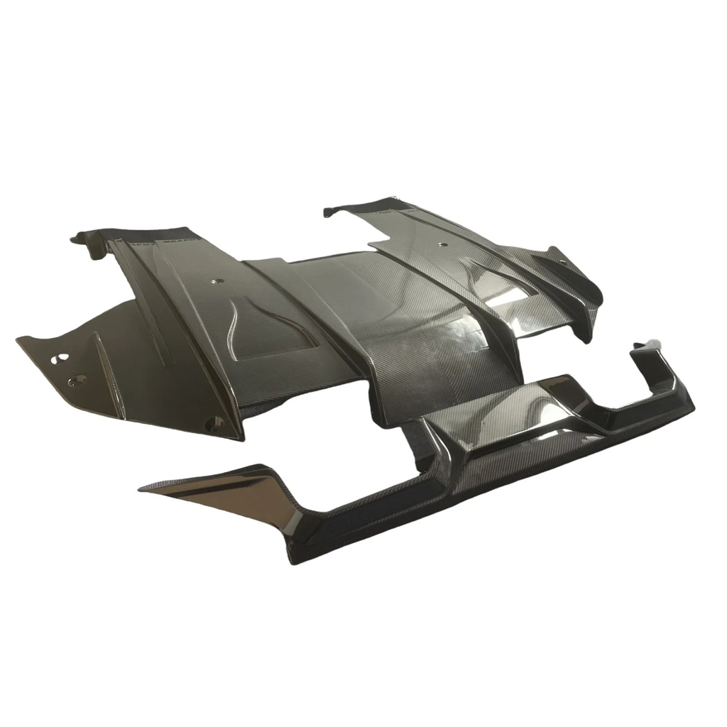 Pre-Preg Carbon Fiber Rear Undertray Diffuser V2 for BMW G87 M2