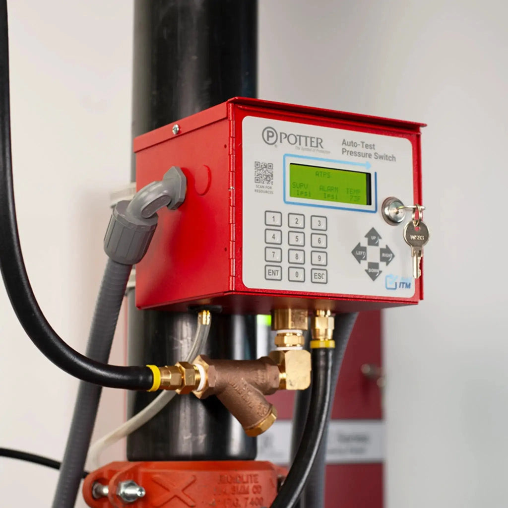 Auto Test Pressure Switch For Fire Sprinkler Systems