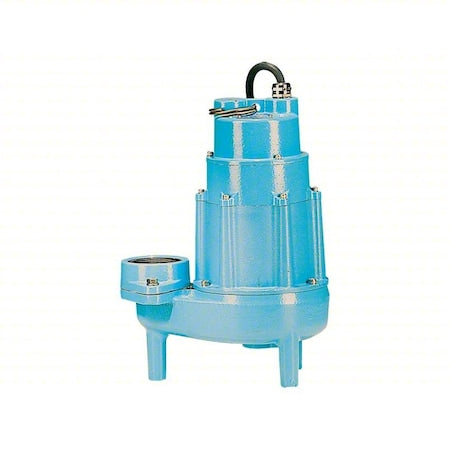 SewageEjectorPump,20ft,1.5hp,208VAC