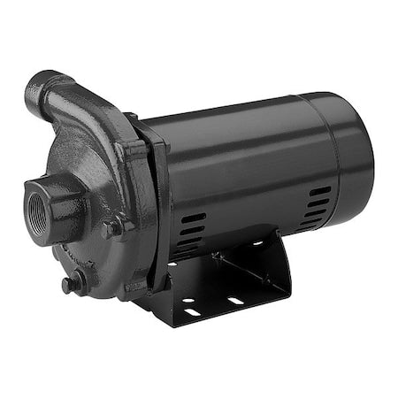Centrf Pmp,3/4hp,CI,1",BunaN/Crbn/Cermic