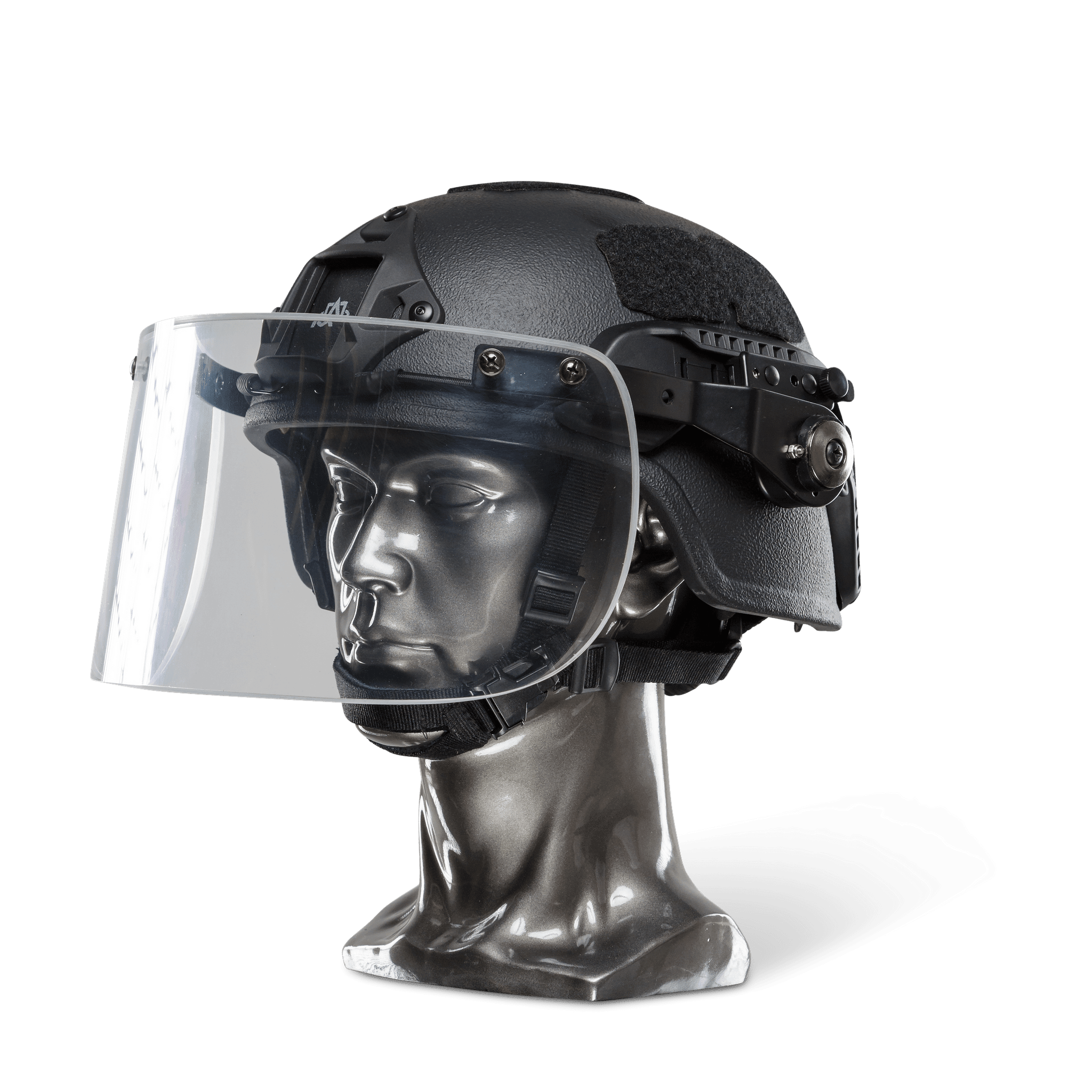 Ballistic Helmet with Face Shield - NIJ Level IIIA+