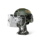 Ballistic Helmet with Face Shield - NIJ Level IIIA+