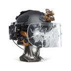 Ballistic Helmet with Face Shield - NIJ Level IIIA+