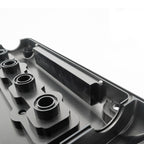 Billet B Series Vented Valve Cover Baffle B16 B18 AN10 For Honda Acura DOHC Vtec