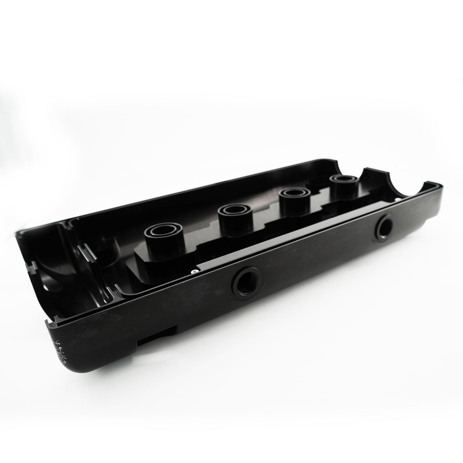 Billet B Series Vented Valve Cover Baffle B16 B18 AN10 For Honda Acura DOHC Vtec