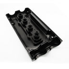Billet B Series Vented Valve Cover Baffle B16 B18 AN10 For Honda Acura DOHC Vtec