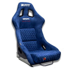 Blue Bull Boost Adjustable Racing Lowered Ultra Max Bucket Seat with Slider Rails