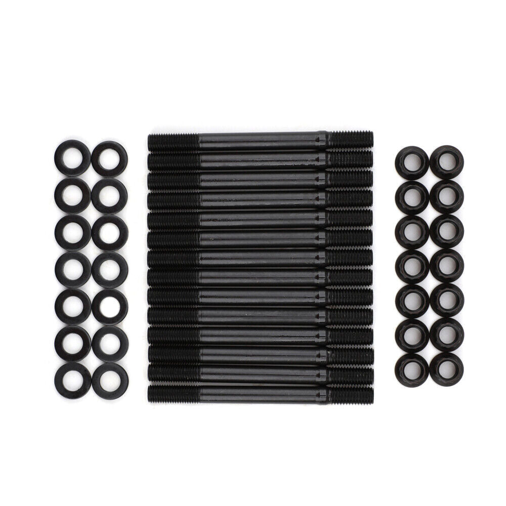 201-4302 Cylinder Head Stud Kit Fits for BMW E36 325i 2.5L 6 Cyl M50 S50US S52US