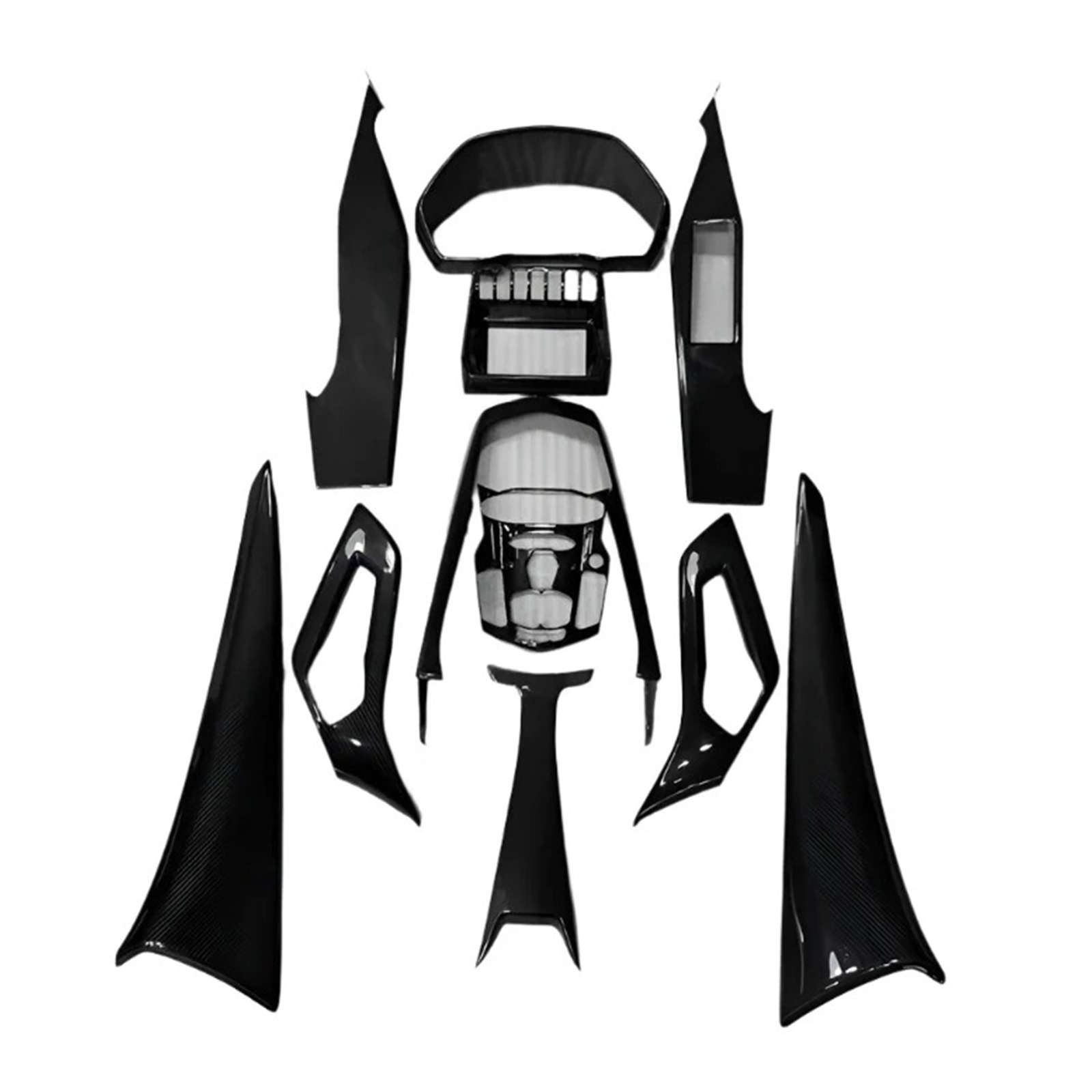 Dry Carbon Fiber Interior Trim for Lamborghini Aventador LP700 LP720 LP750