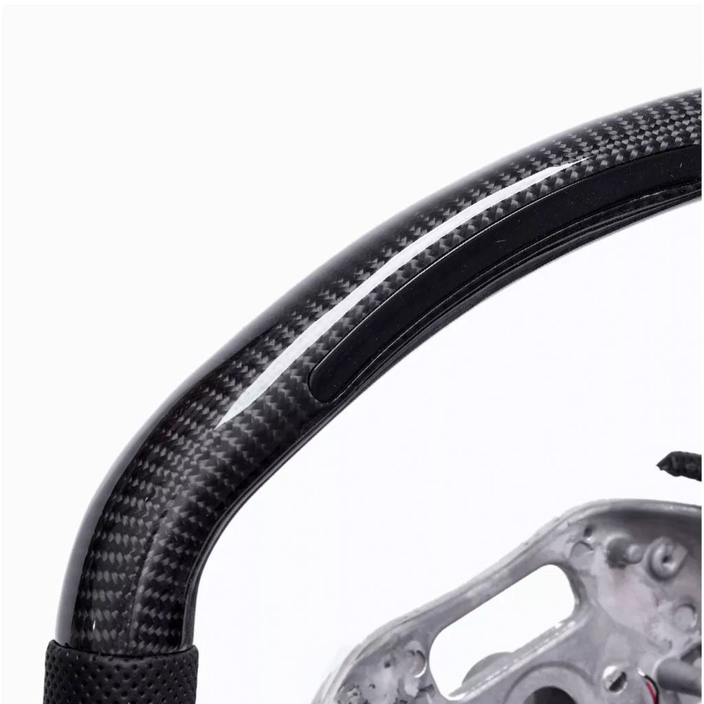 OEM Carbon Fiber LED Heated Steering Wheel for Chevrolet Corvette C8 Z51 Z06