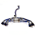 Titanium Catback Exhaust System for Nissan GT‑R 3.8L V6