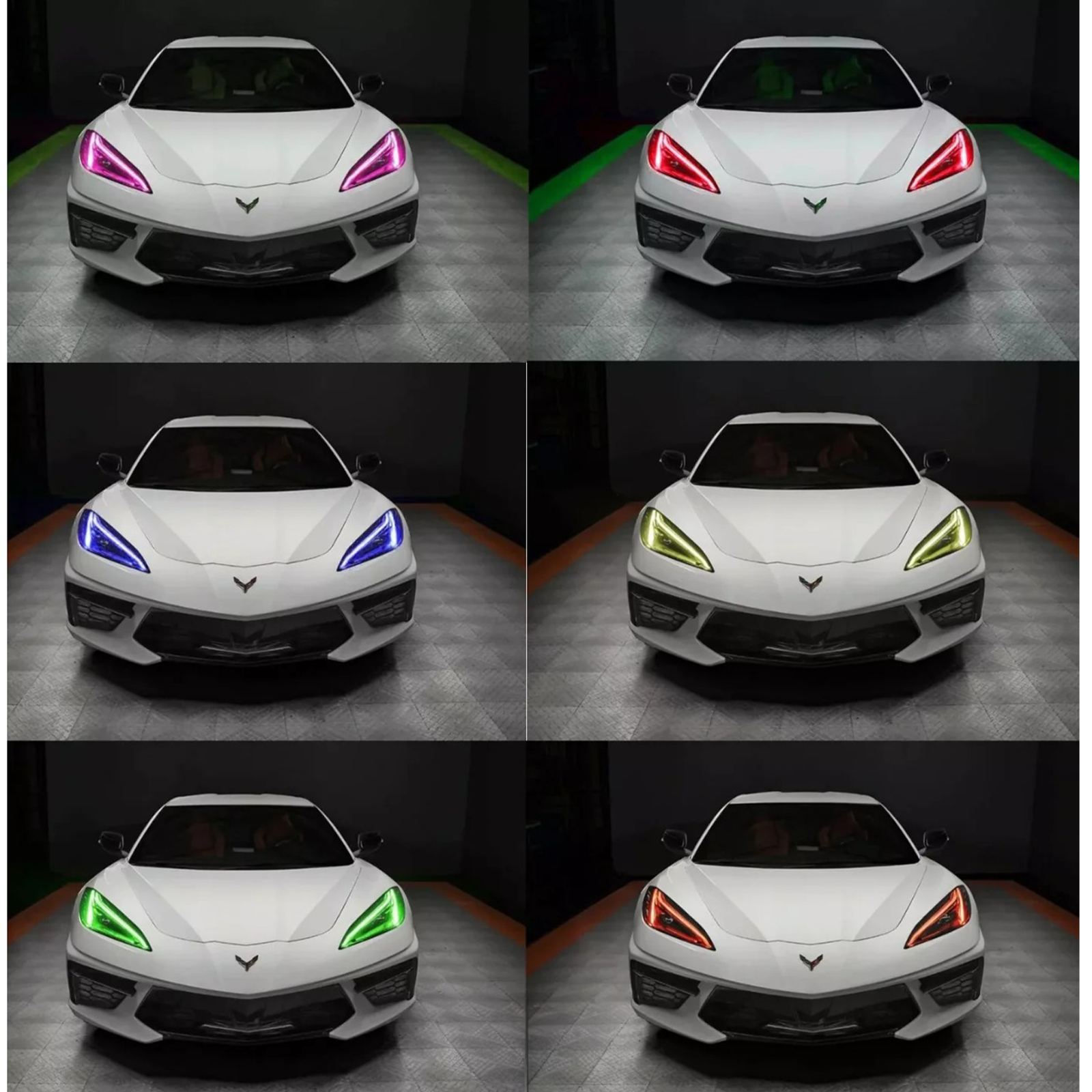 RGB Headlight DRL Module Upgrade for Chevrolet Corvette C8