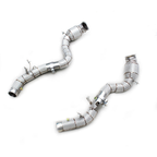 High‑Flow Downpipe with Heat Shield for Mercedes‑Benz E63 / E63S AMG W213 4.0TT