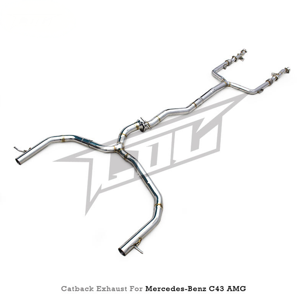 Stainless Steel Catback Exhaust System for Mercedes Benz AMG C43 3.0T
