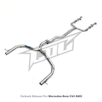 Stainless Steel Catback Exhaust System for Mercedes Benz AMG C43 3.0T