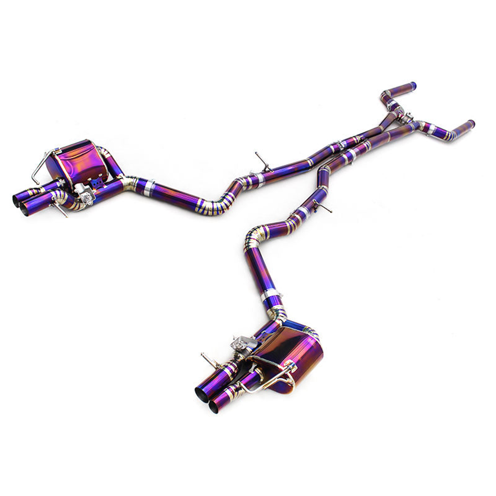 Titanium Valved Catback Exhaust System for Mercedes Benz E63 E63S AMG W213 4.0TT