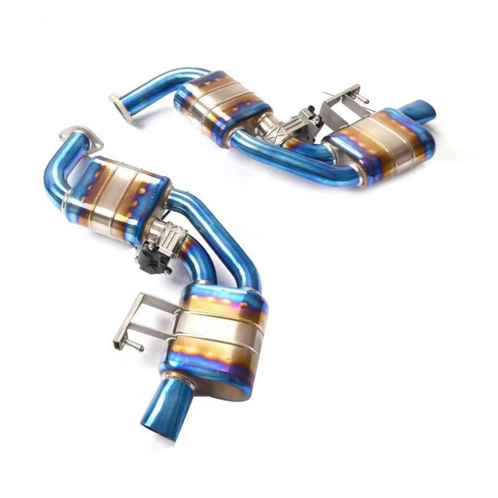 Titanium Valved Catback Exhaust System for Mercedes Benz S63 S63 Coupe C217 5.5T