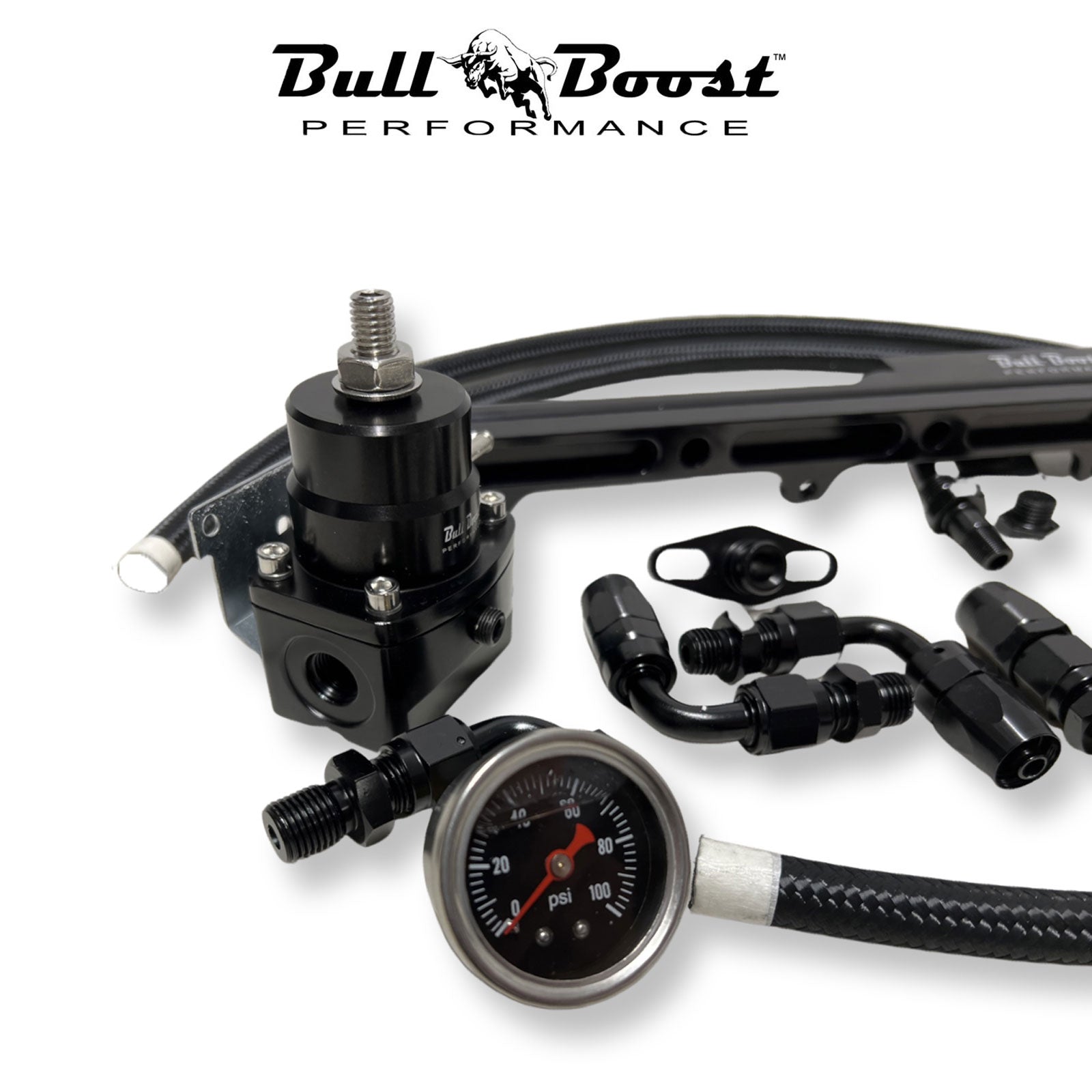 Fuel Pressure Regulator Gauge Rail B16 B18 B20 B-Series Honda Acura FPR Civic