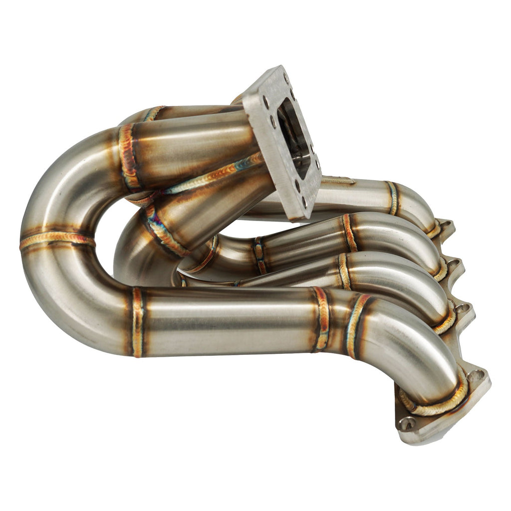 B Series T3 T4 Top Mount Turbo Manifold GSR Si B16 B18 B20 44mm For Civic Si DC2