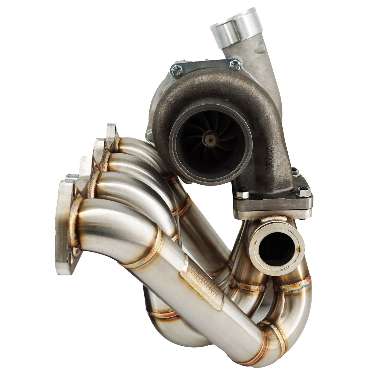 D Series T3 T4 Top Mount Turbo Manifold GSR Si D15 D16 44mm For Civic DC2 EG EK