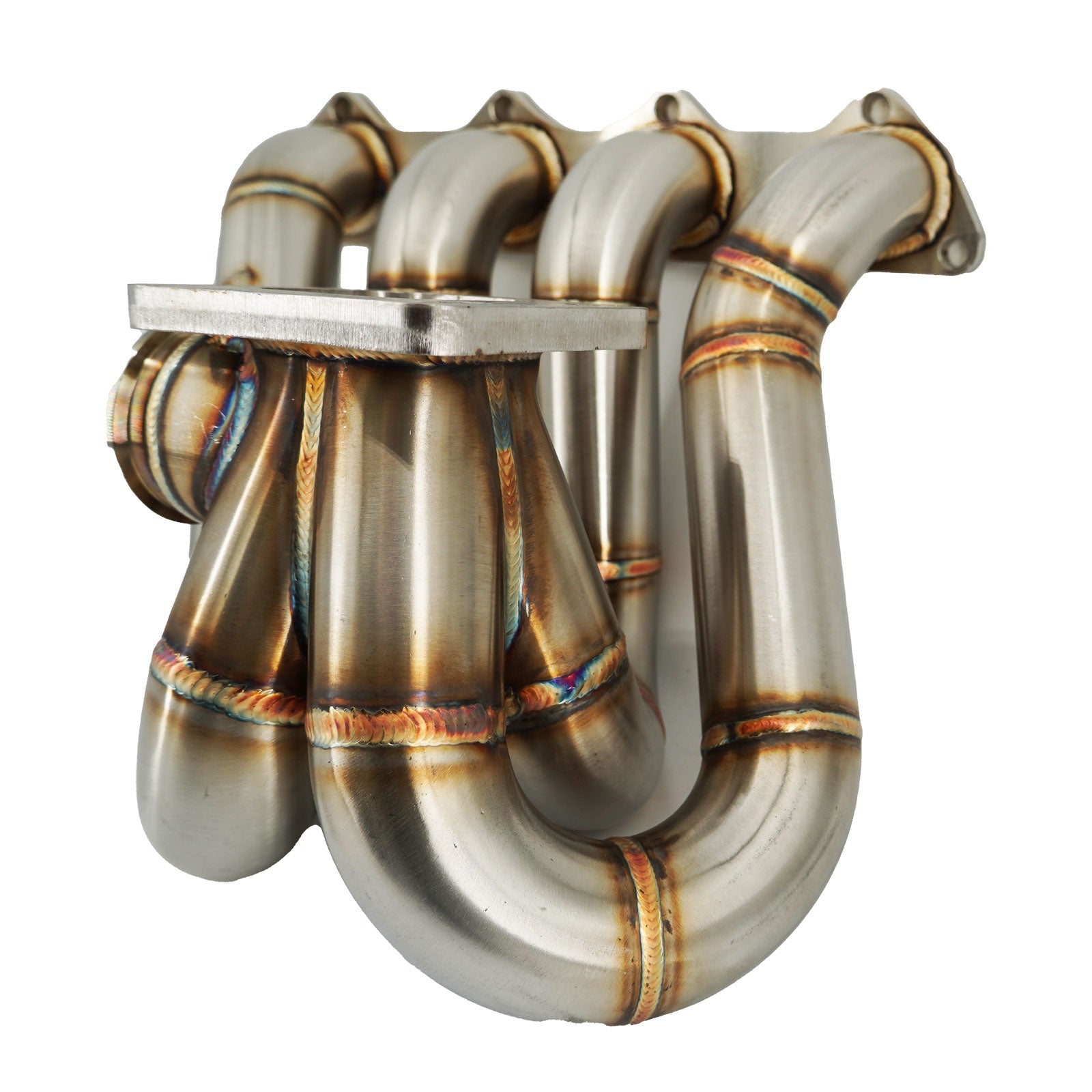 B Series T3 .82 Top Mount Turbo Manifold Kit GSR Si B16 B18 B20 44mm For Civic Si DC2