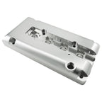 Billet B Series Vented Valve Cover Baffle B16 B18 AN10 For Honda Acura DOHC Vtec