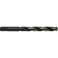 135 Degree Heavy-Duty Jobber Length Drill Cle-Line 1878 Black & Gold HSS RHS/RHC 4.20mm