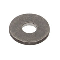 Flat Washer, For Screw Size #0 ,Stainless Steel Plain Finish, 10 PK
