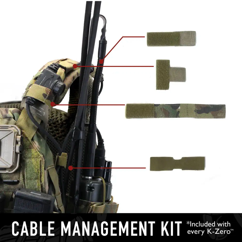 K-Zero Plate Carrier - Low-Pro w/ & All-Day Comfort