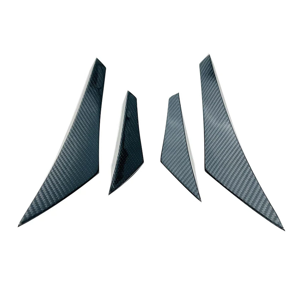 PRO Style Dry Carbon Fiber Front Bumper Splitters for McLaren GT