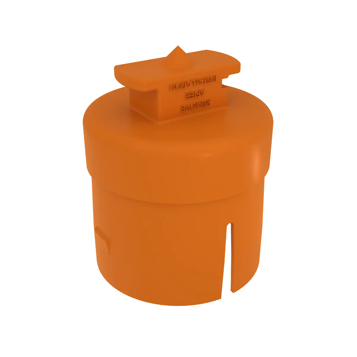 1/4" Black Steel Cap for Fire Sprinkler Systems