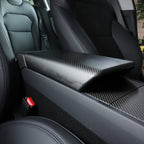 Carbon Fiber Armrest Cover For Model 3 Highland / Model Y Juniper / Model YL