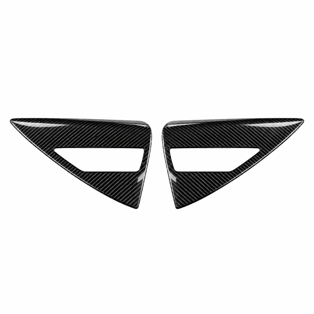 Carbon Fiber Charging Port Protective Cover for Tesla Model 3 Highland / Model Y Juniper