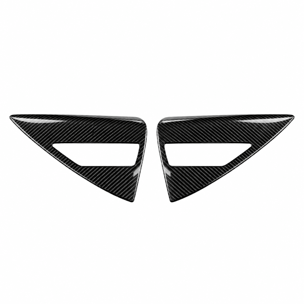 Carbon Fiber Charging Port Protective Cover for Tesla Model 3 Highland / Model Y Juniper