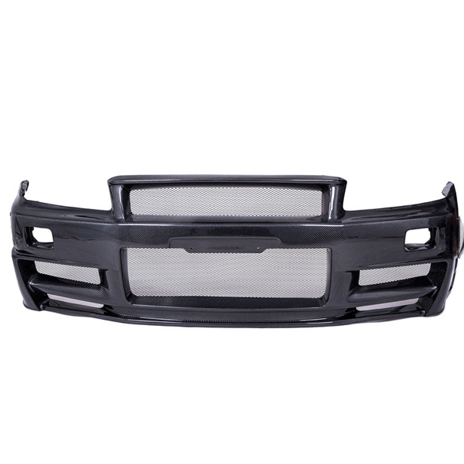 Dry Carbon Fiber Z Tune Style Front Bumper for Nissan Skyline R34