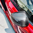 MSO Style Dry Carbon Fiber Mirror Cap Covers for McLaren GT