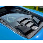 Carbon Fiber Engine Hood Cover with Transparent Window for Lamborghini Huracan LP580 LP610 EVO