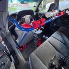 Bull Boost Adjustable Racing Lowered Ultra Max Bucket Seat w/ Seat Rails
