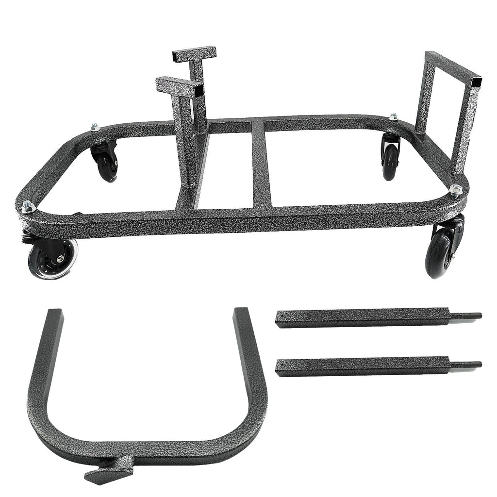 D Series D15 D16 D17 Engine Cradle Stand Cart Quick Block Handle Bars Casters